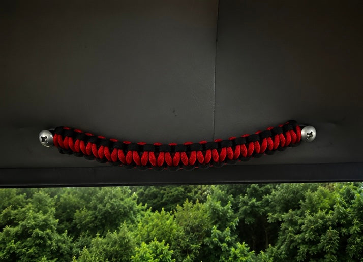 Paracord grab handle